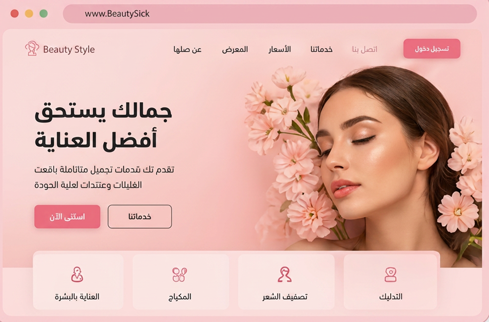 A premium booking experience for beauty services