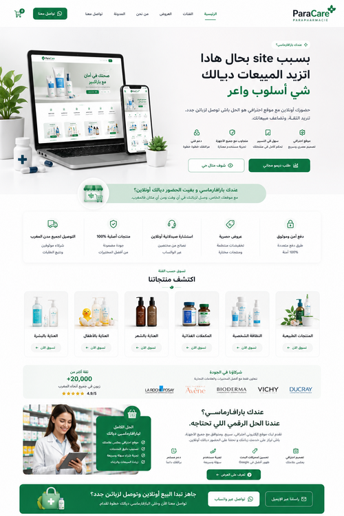 تصميم مواقع احترافية